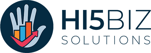 Hi5 Biz Solutions – Marketing That Actually Works Logo